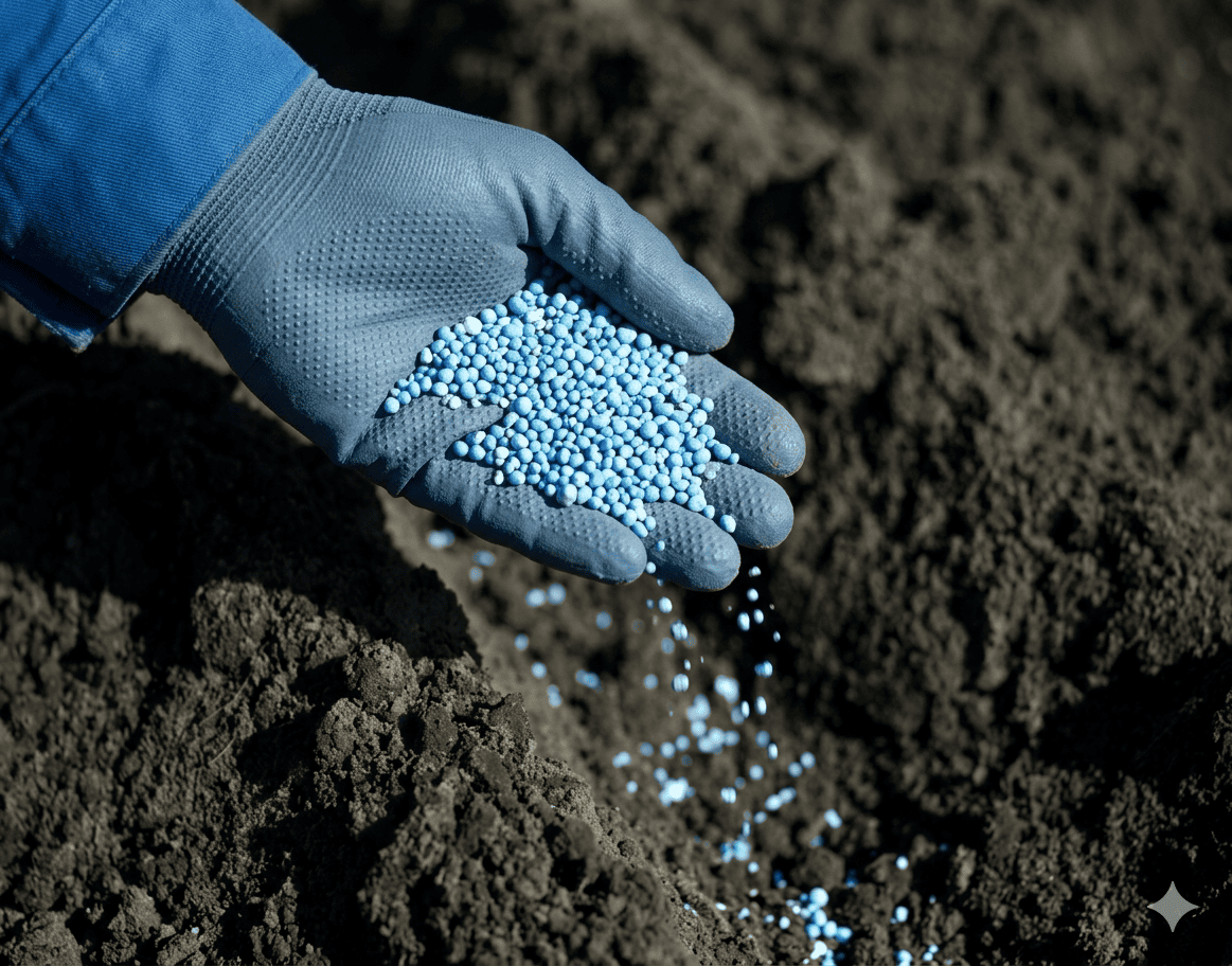 Why are the plants not growing well even though I've used fertilizer?